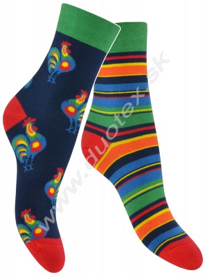 Veselé ponožky Skarpol-080-kohut