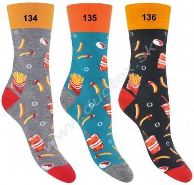 Vzorované ponožky More-078-134