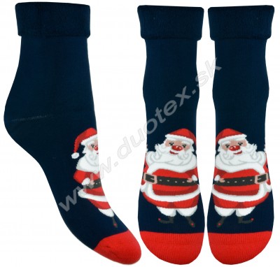 Vianočné froté ponožky Steven-030-42