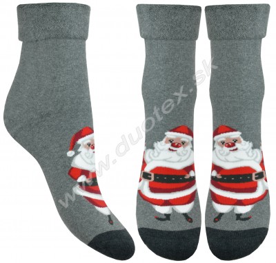 Vianočné froté ponožky Steven-030-40