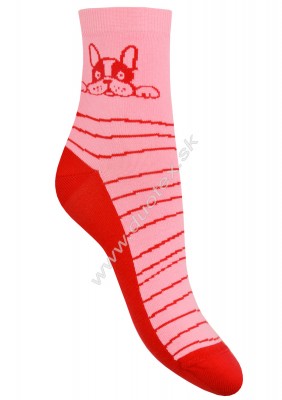 Vzorované ponožky w44.01p-vz.140