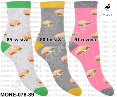 Vzorované ponožky More-078-89