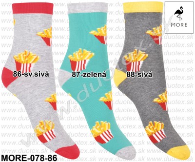 Vzorované ponožky More-078-86