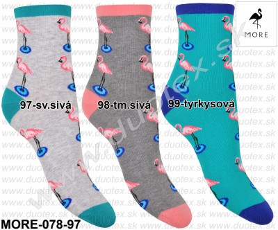 Vzorované ponožky More-078-97