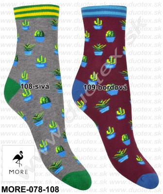 Vzorované ponožky More-078-108