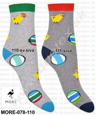 Vzorované ponožky More-078-110
