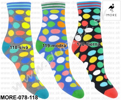 Vzorované ponožky More-078-118