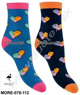 Vzorované ponožky More-078-112