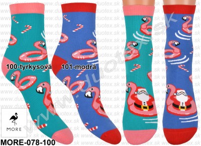 Vzorované ponožky More-078-100