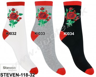 Dámske ponožky Steven-118D-032