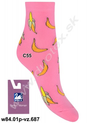 Dámske ponožky w84.01p-vz.687