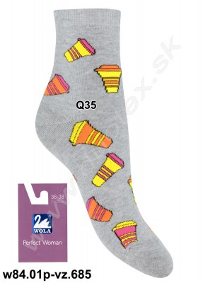 Dámske ponožky w84.01p-vz.685